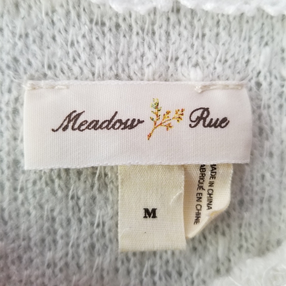 Anthropologie Meadow Rue Acolyte Lace Sweater - Picture 5 of 9